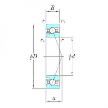 angular contact thrust bearings 3NCHAD013CA KOYO