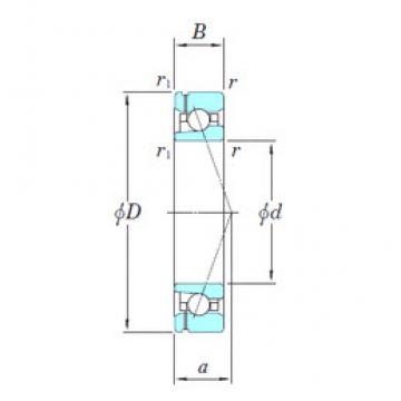 angular contact thrust bearings 3NCHAF007CA KOYO