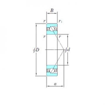 angular contact ball bearing installation HAR920 KOYO