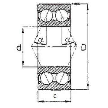 angular contact thrust bearings 5214-2RS FBJ