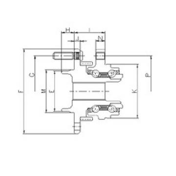 angular contact ball bearing installation IJ113008 ILJIN