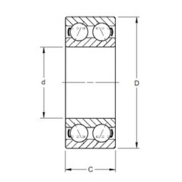 angular contact thrust bearings 5205K PRB Timken