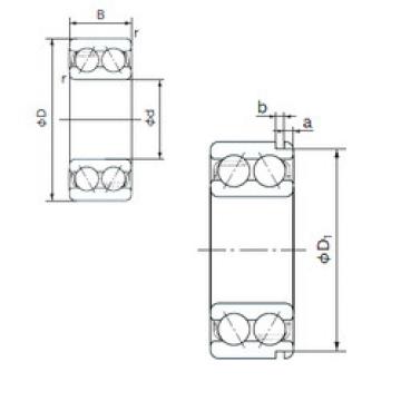 angular contact thrust bearings 5202N NACHI