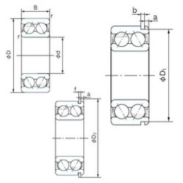 angular contact thrust bearings 5215ANR NACHI