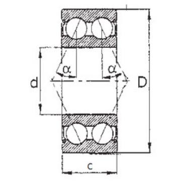 angular contact thrust bearings 5211ZZ FBJ