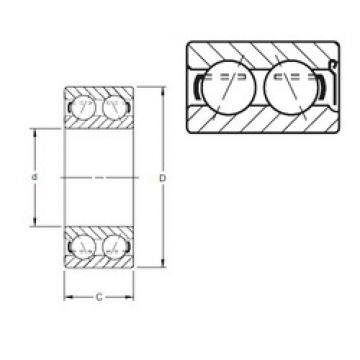 angular contact thrust bearings 5311D Timken