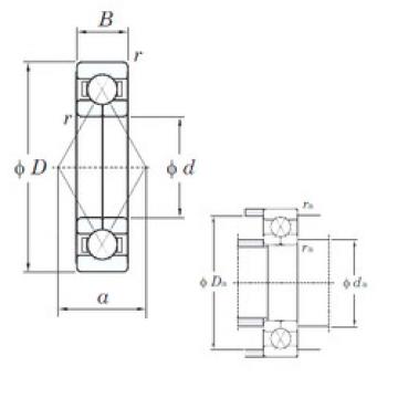 angular contact thrust bearings 6209BI KOYO