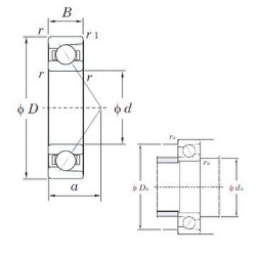 angular contact ball bearing installation 7303B KOYO