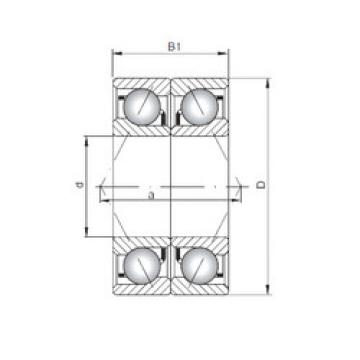 angular contact ball bearing installation 7304 B-UO CX