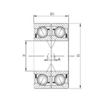 angular contact ball bearing installation 7303 A-UX CX