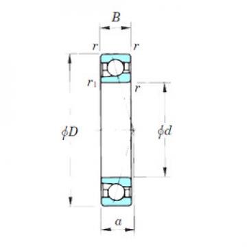 angular contact thrust bearings 7009CPA KOYO