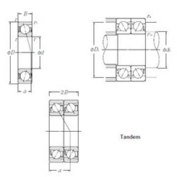 angular contact ball bearing installation 7302DT CYSD