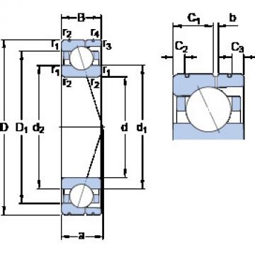 Angular Contact Ball Bearings 71911 ACD/HCP4AL SKF