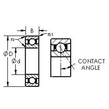 Angular Contact Ball Bearings 71952C AST