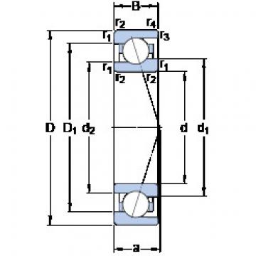 angular contact ball bearing installation 71905 ACE/P4A SKF