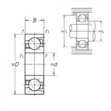 angular contact ball bearing installation 7301BEA NSK