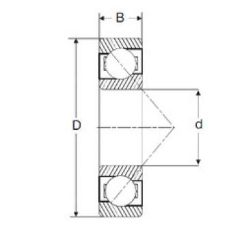 Angular Contact Ball Bearings 7207-B SIGMA