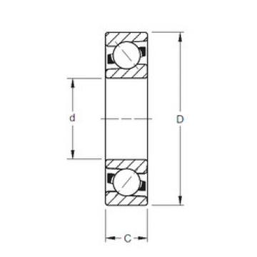 Angular Contact Ball Bearings 7220WN MBR Timken