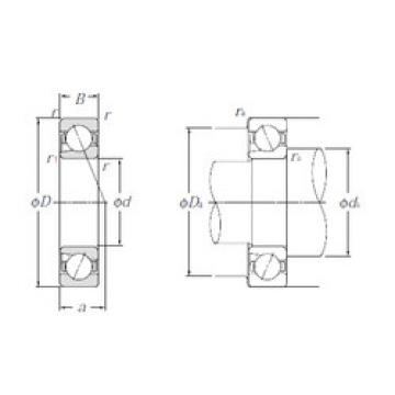 angular contact ball bearing installation BNT001 NTN