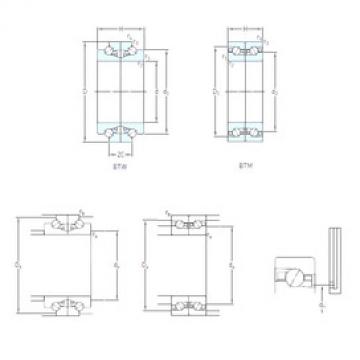 angular contact ball bearing installation BTM 60 BTN9/HCP4CDB SKF