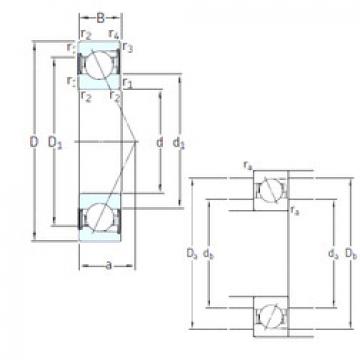 angular contact ball bearing installation E 207 /S 7CE1 SNFA