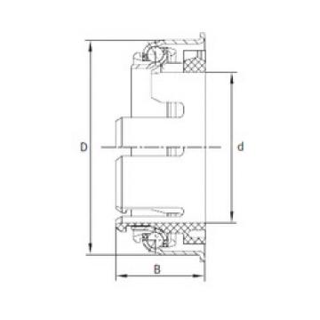 angular contact ball bearing installation F-213334.6 INA