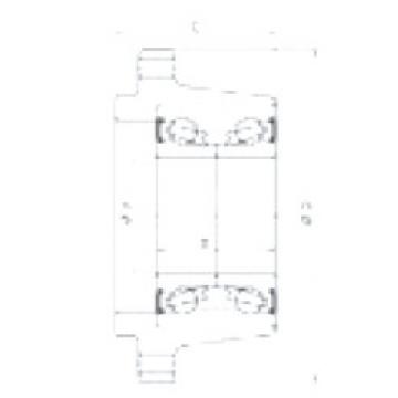 angular contact ball bearing installation F16010 Fersa