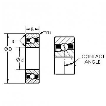 angular contact ball bearing installation H71914AC AST