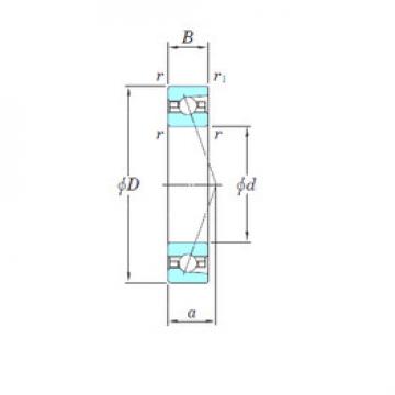 angular contact ball bearing installation HAR006CA KOYO