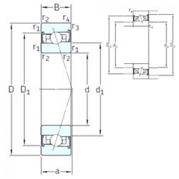 angular contact ball bearing installation HB120 /S/NS 7CE1 SNFA