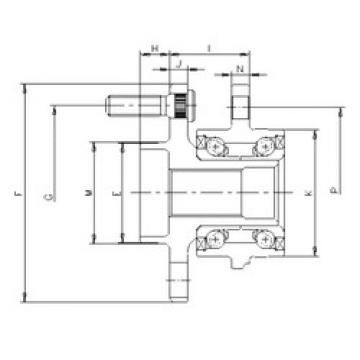 angular contact ball bearing installation IJ113003 ILJIN