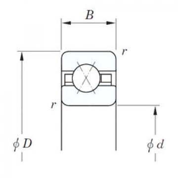 angular contact ball bearing installation KAX045 KOYO