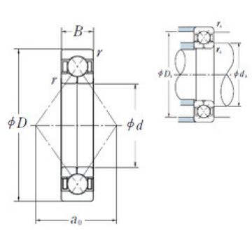 angular contact ball bearing installation QJ 1030 NSK