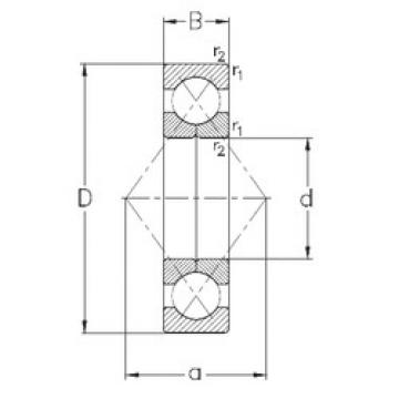 angular contact ball bearing installation QJ213-MPA NKE