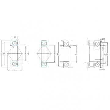 angular contact ball bearing installation QJ205N2MA SKF