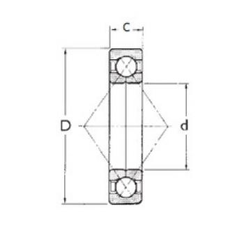 angular contact ball bearing installation QJ213 FBJ