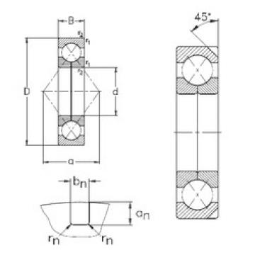 angular contact ball bearing installation QJ221-N2-MPA NKE