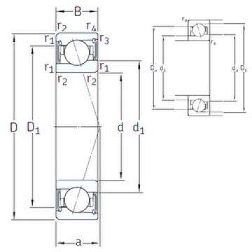 angular contact ball bearing installation VEB 120 /S 7CE1 SNFA