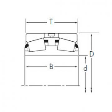 tapered roller bearing axial load 95474D/95975 Timken