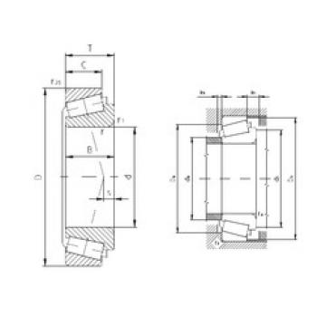 tapered roller bearing axial load K-LM29749/K-LM29710 ZVL