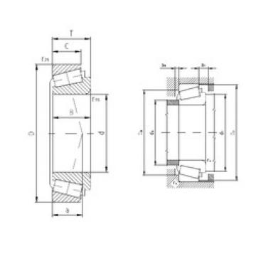 tapered roller bearing axial load T4CB130 ZVL