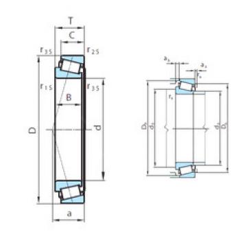 tapered roller bearing axial load PSL 610-300 PSL