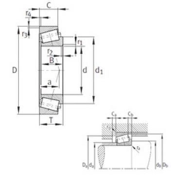 tapered roller thrust bearing 32048-X FAG