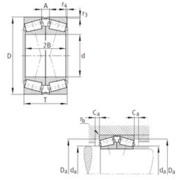 tapered roller thrust bearing 32016-X-N11CA-A150-200 FAG