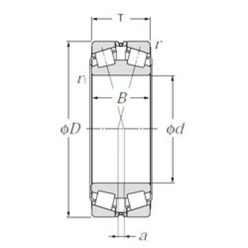 tapered roller thrust bearing 323040E1 NTN