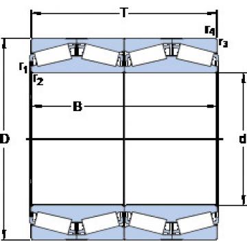 tapered roller bearing axial load BT4B 330650 E/C500 SKF