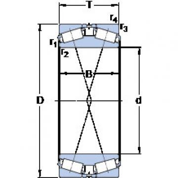 tapered roller bearing axial load BT2B 328359/HA1 SKF