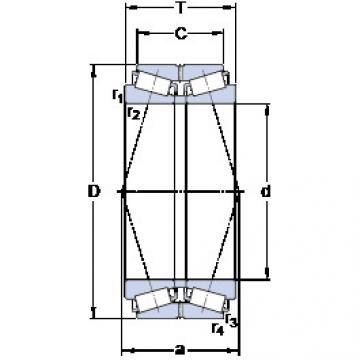 tapered roller bearing axial load BT2B 332767 A SKF