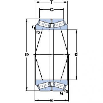 tapered roller bearing axial load BT2B 328339/HA4 SKF