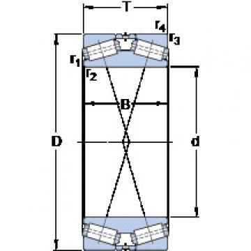 tapered roller bearing axial load BT2B 328306/HA4 SKF